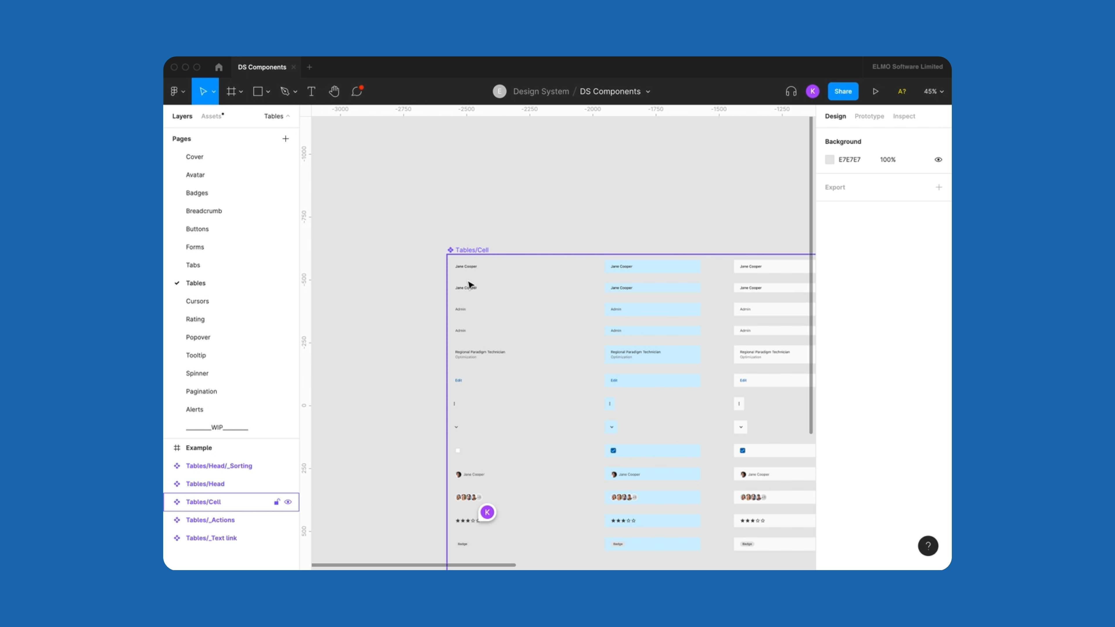 Component library