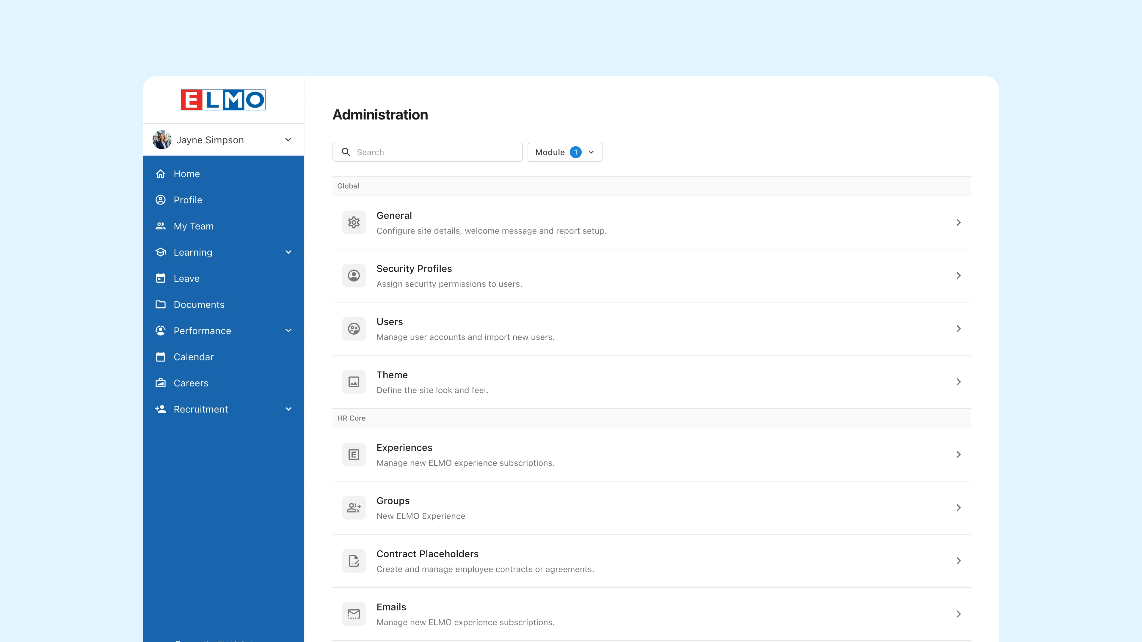Future state product screen
