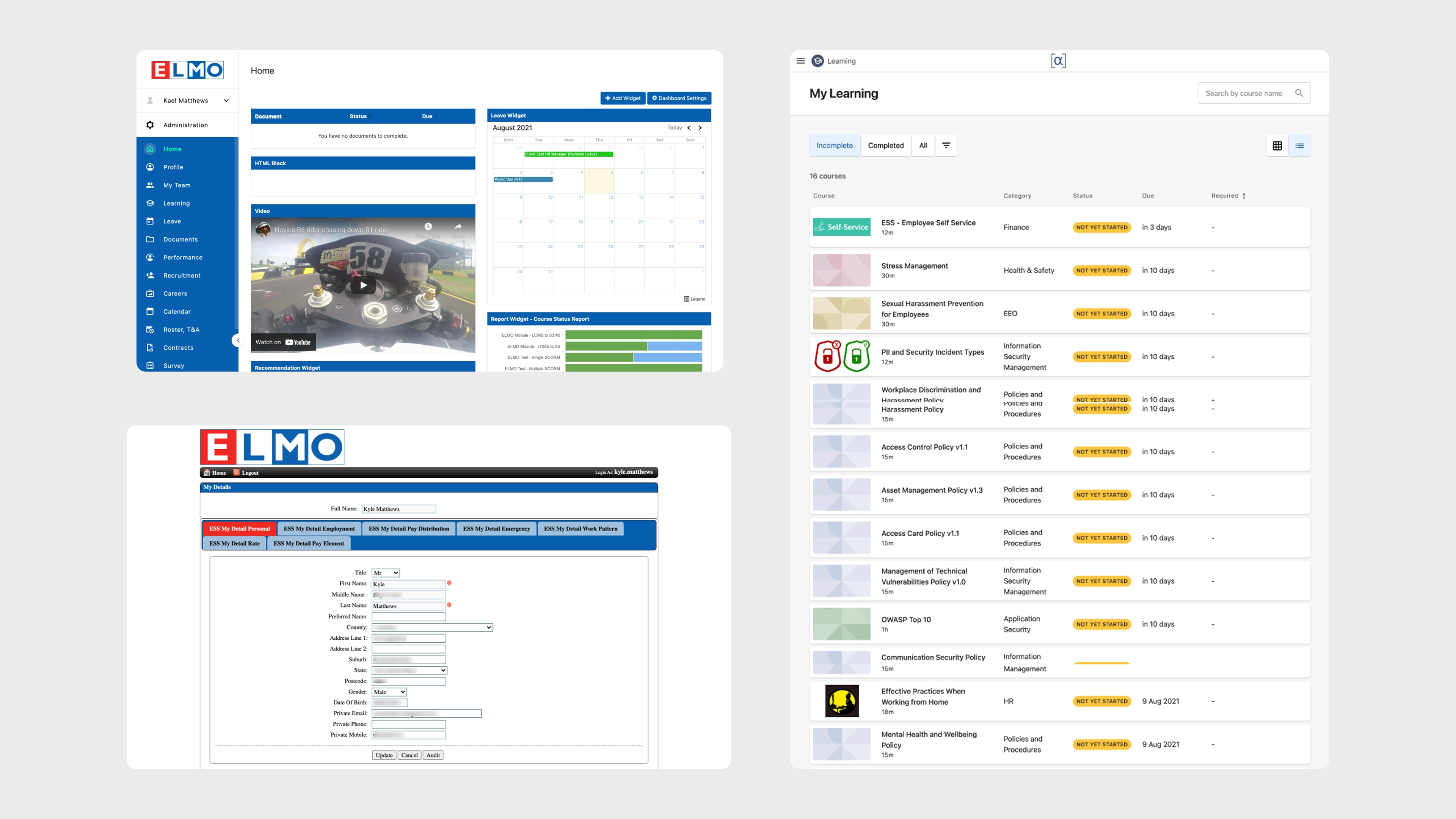 ELMO platform before design system