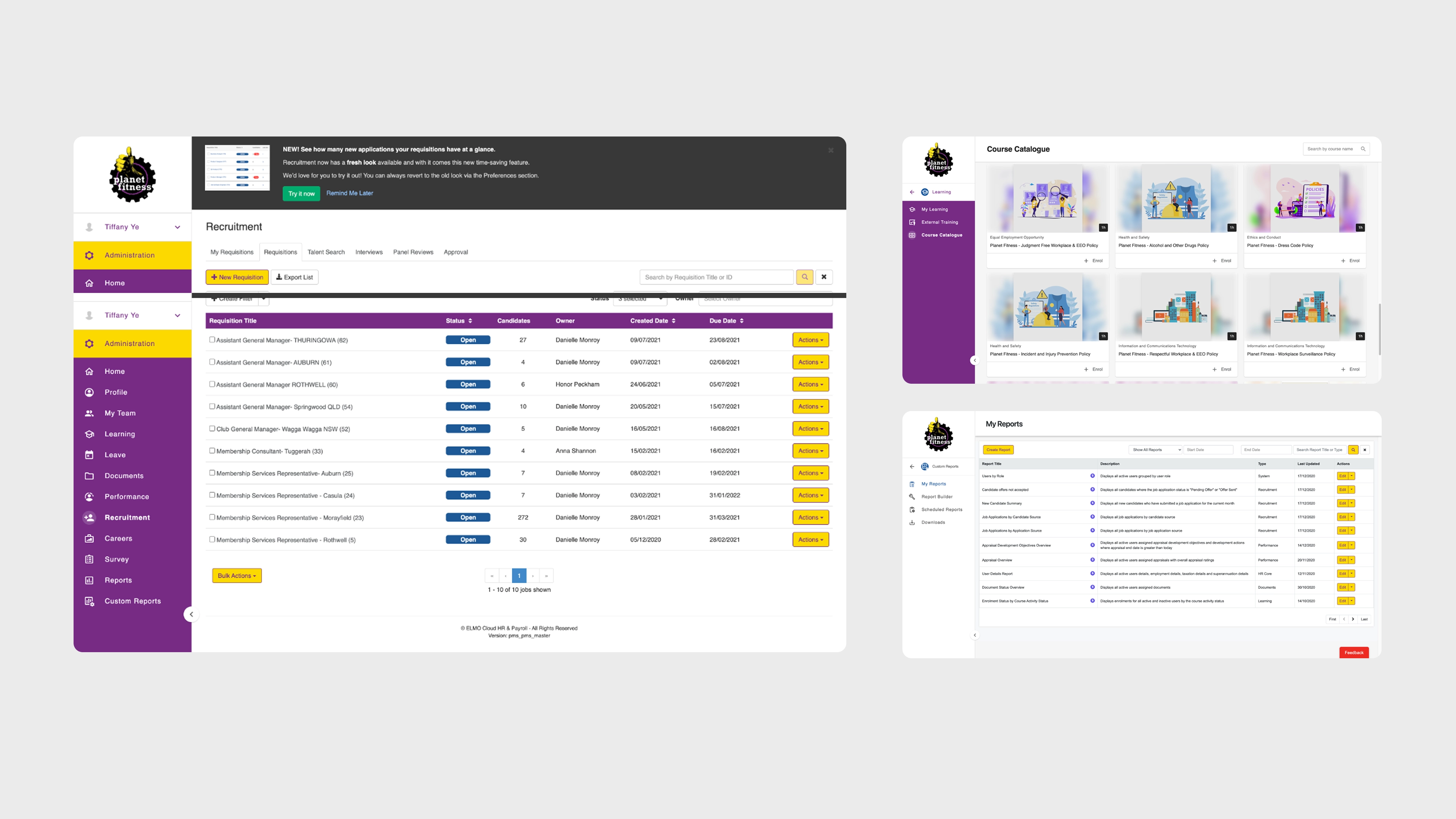 ELMO platform before design system