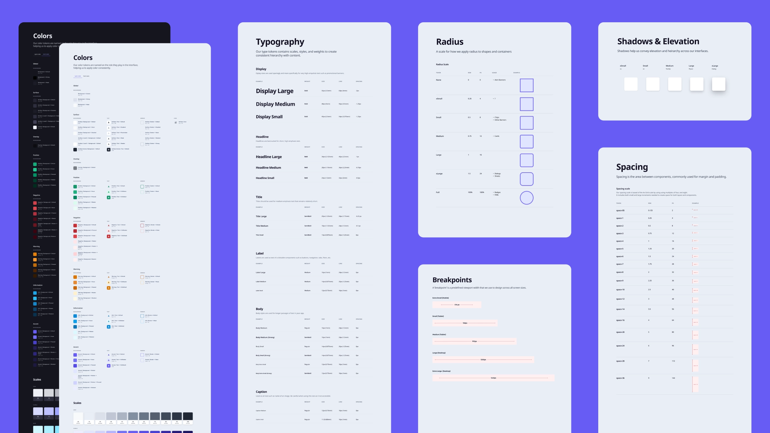 Design tokens